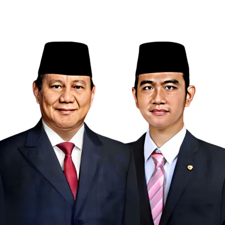 Prabowo dan Gibran Format PNG